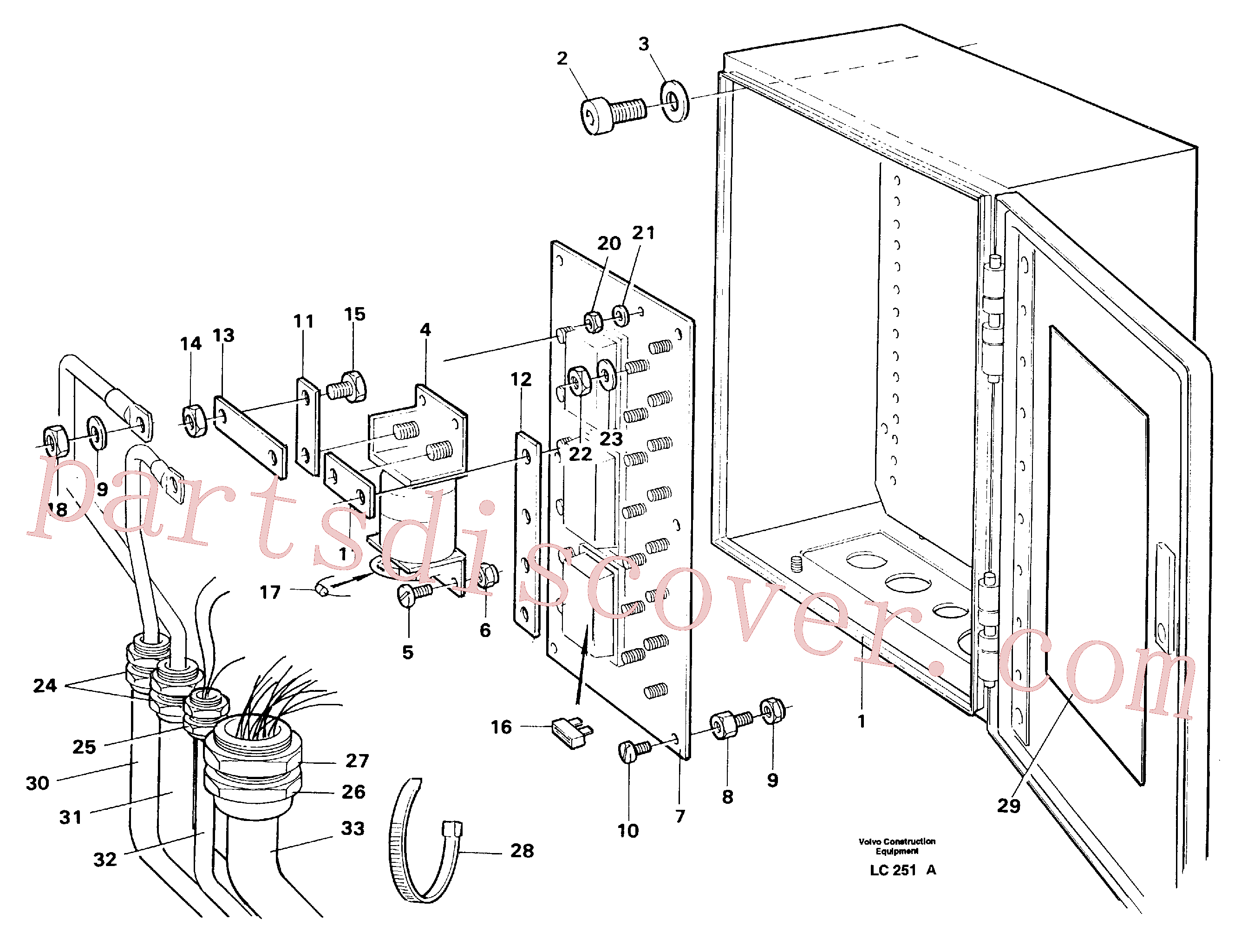 Volvo excavator part VOE14016533 Screw for sale